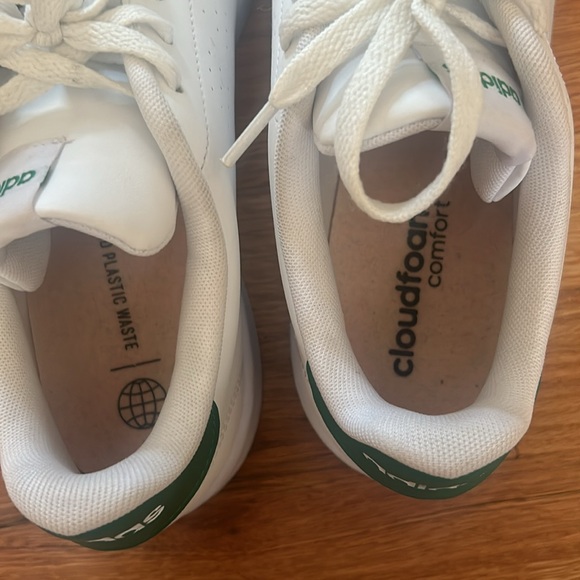 Stan Smith Adidas White leather sneakers men’s size 9 1/2 - Picture 7 of 8